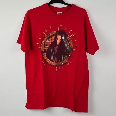 Buy Alice Cooper Brutal Planet Tour Vintage Rare Band T-Shirt L • 10£
