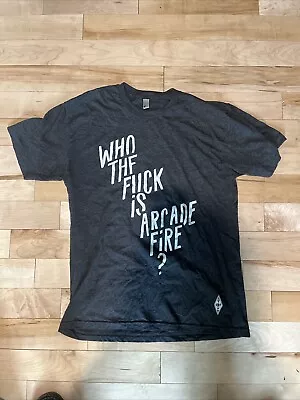 Buy Arcade Fire Tour Band T-Shirt! Men’s Large! Rare, American Apparel. • 7.77£