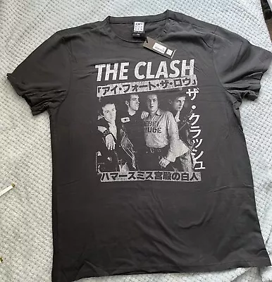 Buy Amplified Unisex Adult Tour  The Clash T-Shirt XL 44  Chest • 10£
