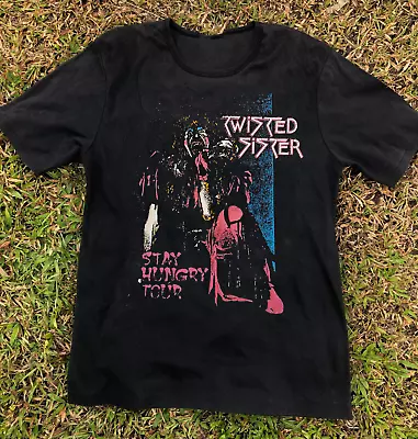 Buy Twisted Sister Black T-Shirt Cotton Full Size Unisex S-5XL YG94 • 18.62£