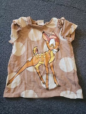 Buy Bambi T Shirt Age 3 To 4 Years • 2.50£