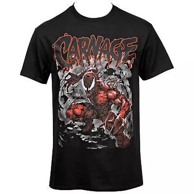 Buy Carnage Character Pounce And Text T-Shirt Black • 32.60£