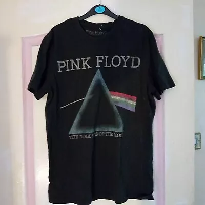 Buy Pink Floyd Dark Side Washed T Shirt LARGE Tu Man Label Sainsbury's  • 6.99£