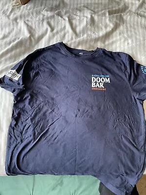 Buy Doombar Doom Bar Sharps Brewery Amber Ale T-Shirt - Medium Tee Navy Blue Beer • 17£