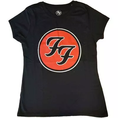 Buy Foo Fighters Ladies T-Shirt: FF Logo (Large) • 15.95£