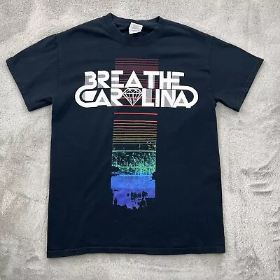 Buy Breath Carolina Shirt Mens Small Black Electronic Electro Music Band Tour Y2K • 18.63£