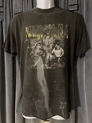 Buy Nirvana Vintage T-shirt Black Flag Sonic Youth Butthole Surfers Screaming Trees • 64.42£