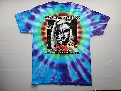 Buy Dave Matthews Band 'Walk Around The Moon Tour' 2023 Tie Dye T-Shirt, Size Large • 37.33£