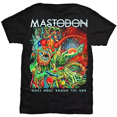 Buy Mastodon 'Once More Round The Sun' (Black) T-Shirt NEW OFFICIAL • 16.79£