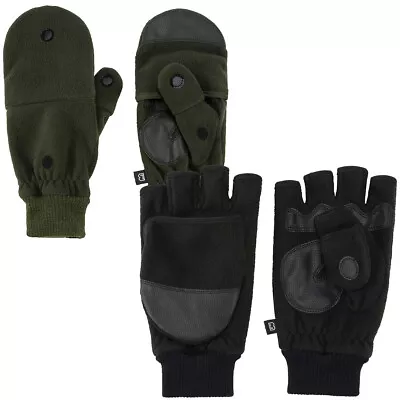 Buy Brandit Trigger Gloves Winter Clothing Winter Mitten 2 In1 Unisex • 19.31£