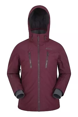 Buy Mountain Warehouse Mens Galaxy II Ski Jacket Male Long Sleeve Waterproof Coat • 79.99£
