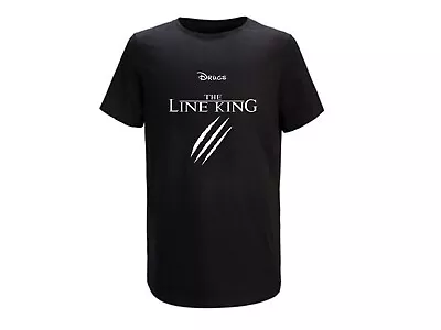 Buy The Line King T-Shirt Black (Lion King Funny) Rave Party  Shirt Dad Joke  • 11£