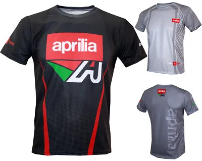 Buy Aprilia T-shirt Camiseta Maglietta Motorcycle Travel Sport Motorbiker Gift Idea • 28£