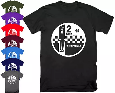 Buy 2 TONE Records The Specials Retro SKA Northern Soul Reggae Music T Shirt S - 5XL • 9.99£