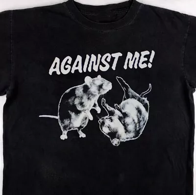 Buy Rare Against Me Band Gift For Fan Full Size Unisex T-shirt S4464 • 6.34£