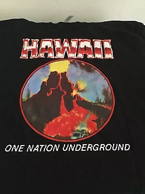 Buy Hawaii One Nation Large Shirt Exodus Hirax Slayer Megadeth Marty Friedman Cd • 15.56£