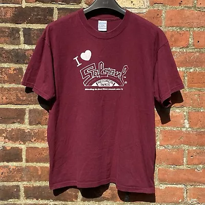 Buy Vintage Salsoul Records T Shirt Large Burgundy Disco House Music DJ 90’s Rare! • 39.99£