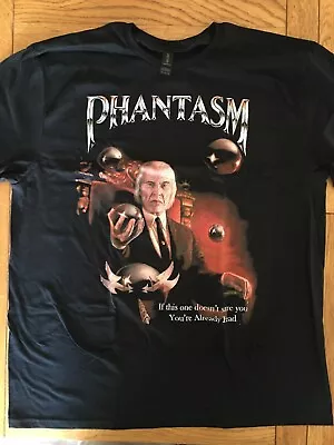 Buy PHANTASM - Size XL -  Selling Due To Print Issues /  Horror Movie Classic • 4.20£