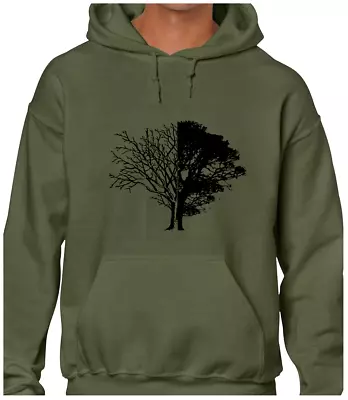 Buy Life And Death Tree Hoody Hoodie Funny Cool Design Fashion New Premium Top • 16.99£