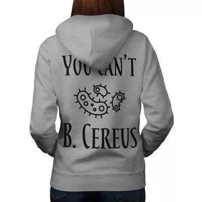 Buy Wellcoda You Cant Be Serious Funny Womens Hoodie Back • 31.99£