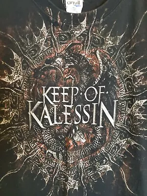 Buy  Keep-of-Kalessin  Black T-Shirt Medium • 15.90£