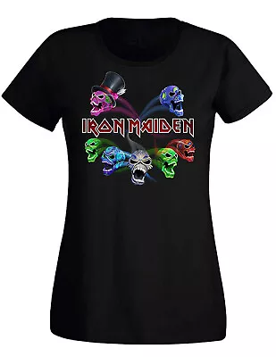 Buy Ladies Iron Maiden Legacy Of The Beast Live Official Tee T-Shirt Womens • 17.13£