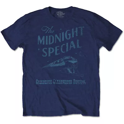 Buy Creedence Clearwater Revival Midnight Special Navy T-Shirt NEW OFFICIAL • 15.49£