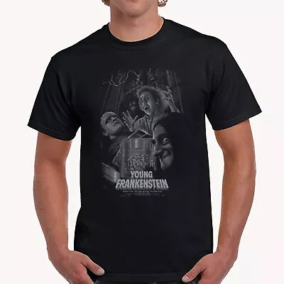 Buy Young Frankenstein Movie Poster T-Shirt Birthday Gift Cult Classic • 14.99£