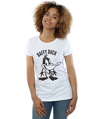 Buy Looney Tunes Women's Daffy Duck Large Head T-Shirt • 13.99£