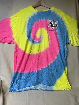 Buy Ray Troll Humpy's Great Alaskan Alehouse Tie Dye T-Shirt SizeXL Anchorage Alaska • 24.47£