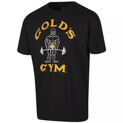 Buy Golds Gym Mens T-Shirt Classic Muscle Joe Print Bodybuilding Crew Neck Tee Top • 18.45£