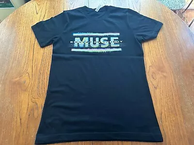Buy Muse T Shirt Simulation Theory Rare Rock Band Tour Merch Tee Size Medium Black • 8£