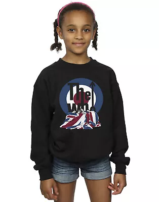Buy The Who Girls Flag Blanket Sweatshirt • 15.99£