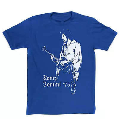 Buy Tony Iommi Guitar T-shirt Blue Unisex Tee All Sizes S To 5XL 3F191 • 17.73£