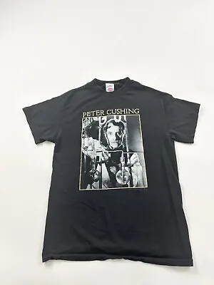 Buy Peter Cushing House Of Horror Shirt Men's Small Black Hammer • 20.93£