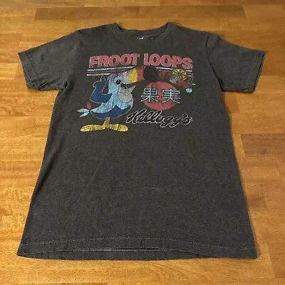 Buy Kellogg’s Froot Loops Toucan Graphic T-Shirt Adult Men’s Small Japanese Graphic￼ • 4.61£