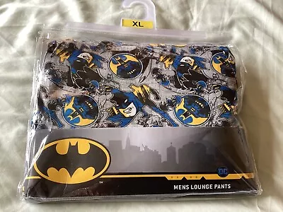 Buy New Mens  Character Lounge Pants / Pyjama Trousers Batman Xl Cotton Stretch • 4.99£