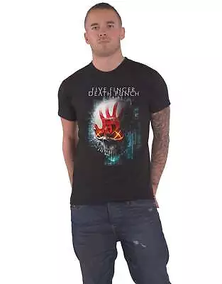 Buy Five Finger Death Punch T Shirt Interface Skull Band Logo Official Mens Black S • 17.95£