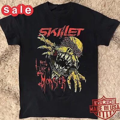 Buy New SKILLET I FEEL LIKE A MONSTER Gift For Fans Unisex S-5XL Shirt 1LU778 • 14.16£