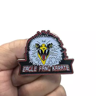 Buy Eagle Fang Karate Dojo Inspired Enamel Pin Cobra Kai Myagi-Do Karate Kid Larusso • 9.33£