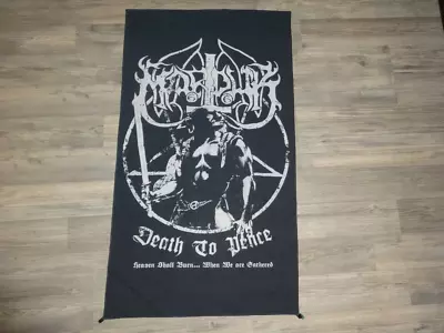 Buy Marduk Flag Flagge Black Metal Infernal War Sargeist Taake Kriegsmaschine Xx • 25.34£