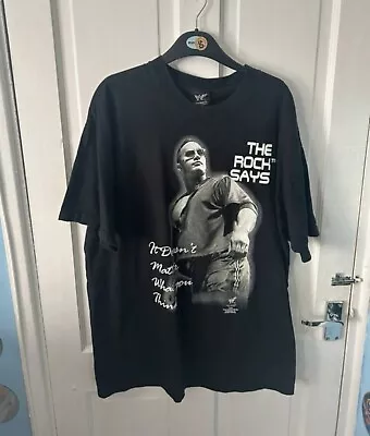 Buy The Rock Wrestling T Shirt  • 51£