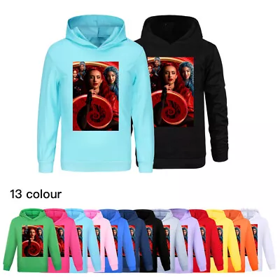Buy Kids Descendants 4 The Rise Of Red Hoodie Casual Sweatshirt T-shirts Hoody Tops • 7.99£