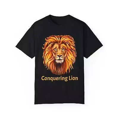 Buy The Conqueror Lion T-shirt • 23.34£