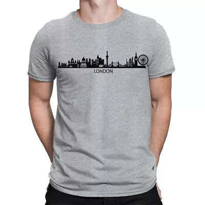 Buy London Skyline England UK Tower Souvenir Cute Gift Mens Womens T-Shirts #TA-56 • 7.59£