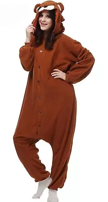 Buy Unisex Adult Bodysuit Pajamas, Women's And Men's Anime Cosplay Sleepwear XL • 14.99£
