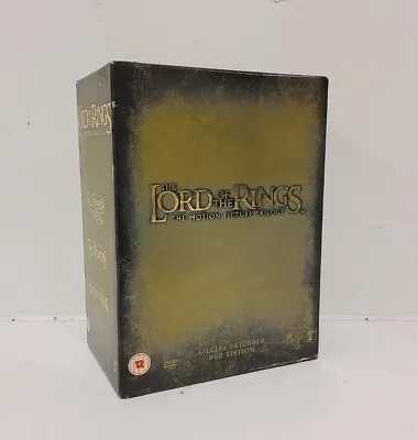 Buy The Lord Of The Rings Trilogy - Special Extended Edition (DVD Boxset) L25 • 9.99£