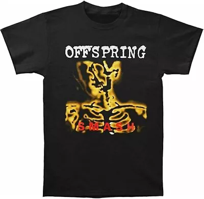 Buy Officially Licensed The Offspring Smash 20 Mens Black The Offspring T Shirt • 16.50£