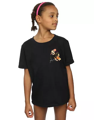Buy Janis Joplin Girls Floral Faux Pocket T-Shirt • 12.99£
