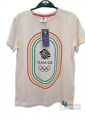 Buy Team GB T-Shirt England UK Union Jack Flag T-Shirt Man's Unisex Sports T-Shirt • 11.99£